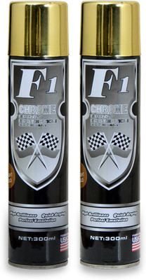 

F1 PREMIUM BRIGHT GOLD Spray Paint 300 ml(Pack of 2)