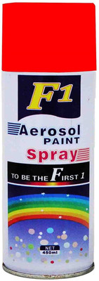 

F1 Orange Red Spray Paint 450 ml(Pack of 1)
