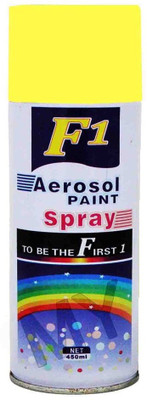 

F1 Yellow Spray Paint 450 ml(Pack of 1)