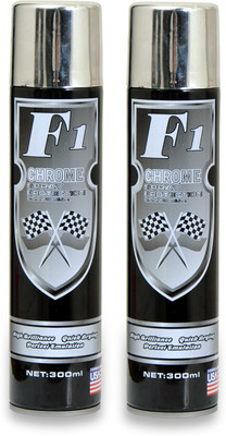 

F1 PREMIUM CHROME SILVER Spray Paint 300 ml(Pack of 2)