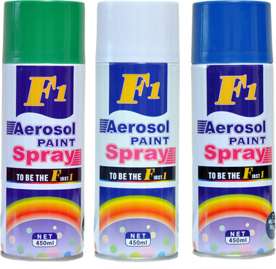 

F1 Multicolor Spray Paint 450 ml(Pack of 3)