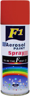 F1 Red Spray Paint 450 ml(Pack of 1)