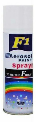 

F1 White Spray Paint 450 ml(Pack of 1)