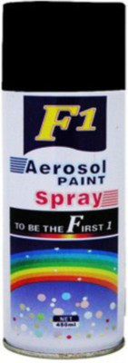 

F1 Black Spray Paint 450 ml(Pack of 1)