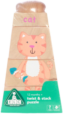 

Early Learning Centre Twist & Stack(Brown)