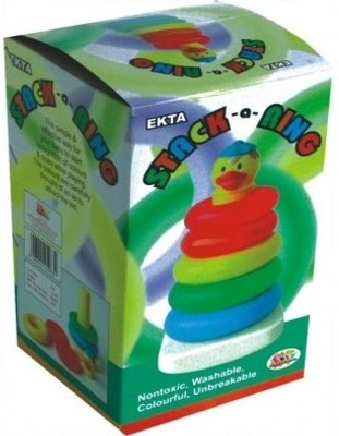 

Ekta Stack A Ring Junior Preschool Game(Multicolor)