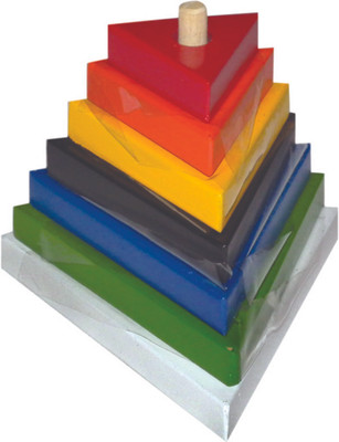 

Kinder Creative Triangle Tower in Grading Shapes