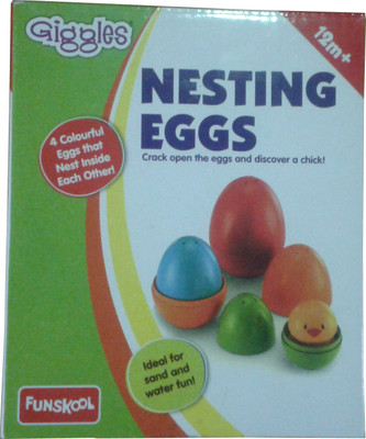 Funskool Nesting Eggs(Multicolor) available at flipkart for Rs.158