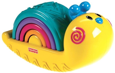 

Fisher-Price Rainbow Snail Stacker(Multi-Color)