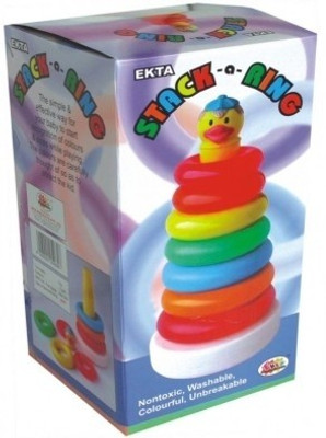 

Ekta Stack A Ring Senior Preschool Game(Multicolor)