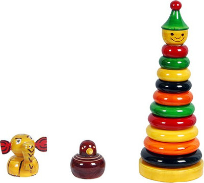 

MNC Toys Combo Of(Joker Ring Set+Whissle+Sharpner)(Multicolor)