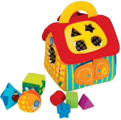 

K's Kids Deluxe Patric Shape Sorting House(Multicolor)