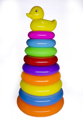 

Tiny Tickle Premium Multi-color (Big) Stacking Toys for Kids(Multicolor)