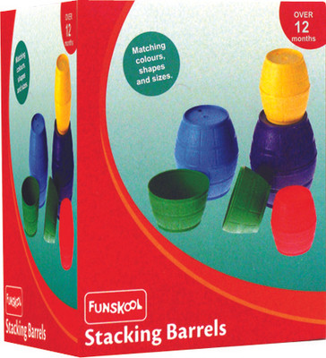 

Funskool Stacking Barrels