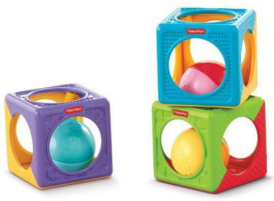 

Fisher-Price Easy Stack 'n Sounds Blocks(Multicolor)
