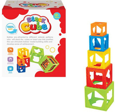 

Vaibhav MultiColor Stack Cube - SL83508(Multicolor)