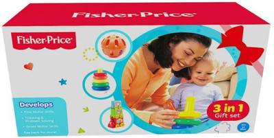

Fisher-Price 3 in 1 Gift Set(Multicolor)