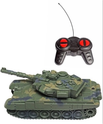 

kts khalsa toys and sales Heavy Tank Green Remote Control(Multicolor)