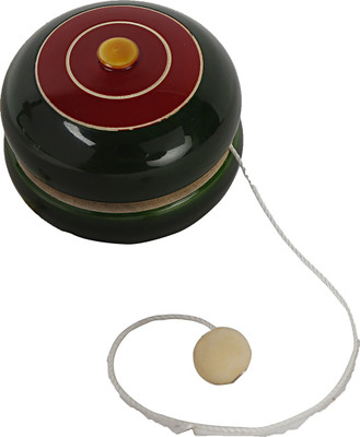 

Buddha Crafts Organic wooden Yo Yo Toy for Boys and Girls(Multicolor)