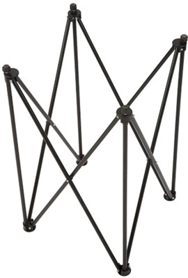 

Tenstar Ultimate Foldable Carrom Stand(Steel, Black, Silver)