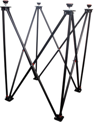 

3T Adjustable Easy Foldable Carrom Stand(MDF, Black)