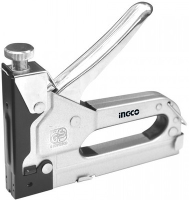 

Ingco Adjustable Driving Force 4-14 Quick Jam Relese Stapler(Set of 5, Gray with Black)