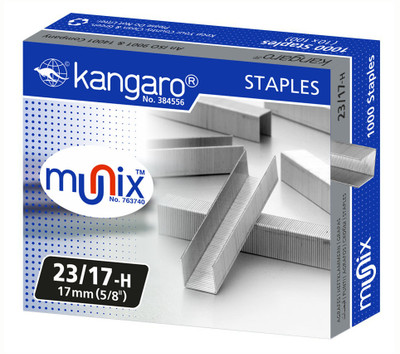 

Kangaro Heavy Duty Stapler Pins(Set of 10, Metallic)