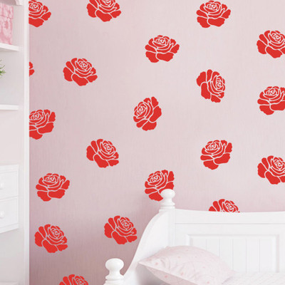 

Arhat Stencils FLORAL ASR-E137 GLOSSY PVC (Wall Décor & Art) Stencil(Pack of 1, FLORAL)