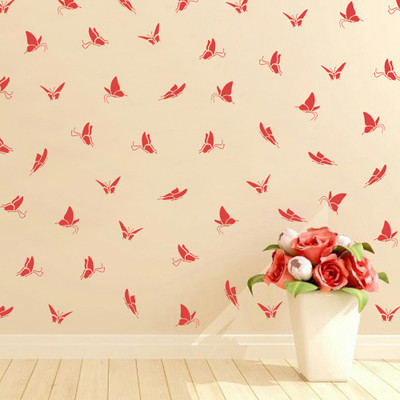 

Arhat Stencils ASR-E54 GLOSSY PVC (Wall Décor & Art) Stencil(Pack of 4, DESIGNER MOTIFF)