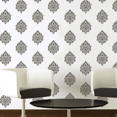 

Arhat Stencils ASR-E65 GLOSSY PVC (Wall Décor & Art) Stencil(Pack of 1, DESIGNER MOTIFF)