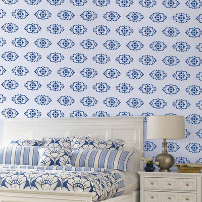 

Arhat Stencils DAMASK ASR-E83 GLOSSY DAMASK PVC (Wall Décor & Art) Stencil(Pack of 1, DAMASK)