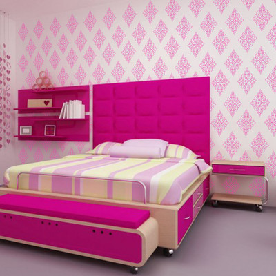 

Arhat Stencils DAMASK ASR-E0118 GLOSSY DAMASK PVC (Wall Décor & Art) Stencil(Pack of 1, DAMASK)