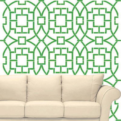 

lashkara Tiles LTG1 Geometry Stencil(Pack of 3, Geometric)