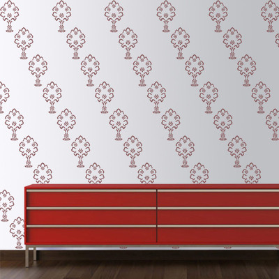 

Arhat Stencils ASR-E73 GLOSSY PVC (Wall Décor & Art) Stencil(Pack of 1, DESIGNER MOTIFF)