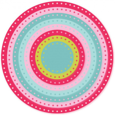 

SIZZIX Framelits Die Set 8PK - Circles, Dotted 661560 circles Stencil(Pack of 8, circles)