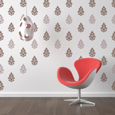 

Arhat Stencils ASR-E59 GLOSSY PVC (Wall Décor & Art) Stencil(Pack of 1, DESIGNER MOTIFF)