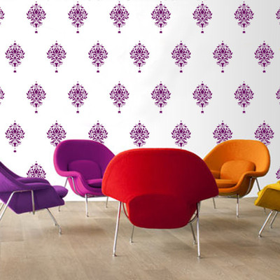 

Arhat Stencils ASR-E76 GLOSSY PVC (Wall Décor & Art) Stencil(Pack of 1, DESIGNER MOTIFF)