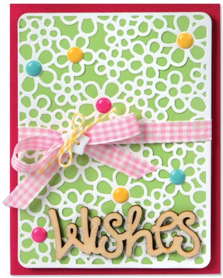 

SIZZIX Thinlits Die Set 2PK - Flower Power 661575 flowers Stencil(Pack of 2, card)