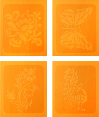 

Vardhman Design Stencils flowers Stencil(Pack of 12, flowers)