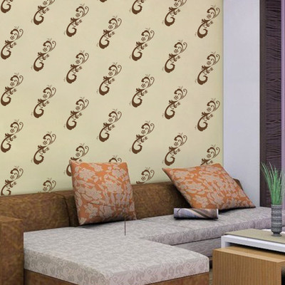 

Arhat Stencils FLORAL ASR-E132 GLOSSY PVC (Wall Décor & Art) Stencil(Pack of 1, FLORAL)