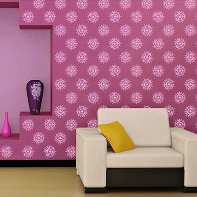 

Arhat Stencils ASR-E74 GLOSSY PVC (Wall Décor & Art) Stencil(Pack of 1, DESIGNER MOTIFF)