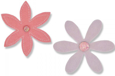 

SIZZIX Bigz Die - Delightful Daisy 661051 daisy Stencil(Pack of 1, flowers)