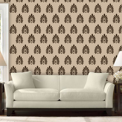 

Arhat Stencils Damask ASR-E21 Glossy Pvc Stencil(Pack of 1, Designer Motiff)