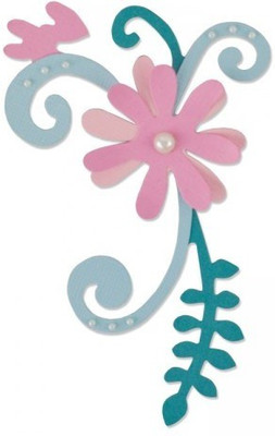 

SIZZIX Bigz Die - Garden Bloom 661054 flowers Stencil(Pack of 1, flowers)