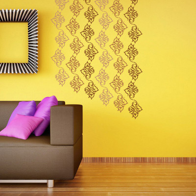 

Arhat Stencils ASR-E92 GLOSSY PVC (Wall Décor & Art) Stencil(Pack of 1, DESIGNER MOTIFF)