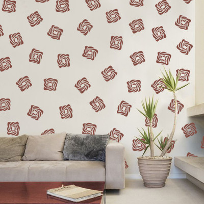 

Arhat Stencils ASR-E75 GLOSSY PVC (Wall Décor & Art) Stencil(Pack of 1, DESIGNER MOTIFF)