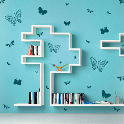 

Arhat Stencils ASR-E55 GLOSSY PVC (Wall Décor & Art) Stencil(Pack of 10, DESIGNER MOTIFF)