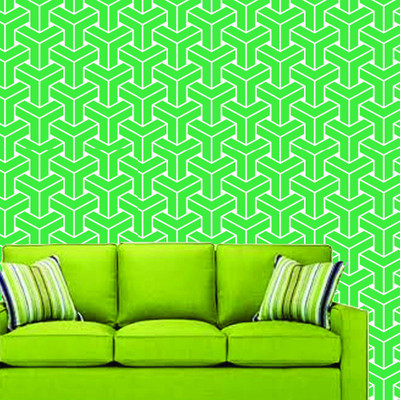 

lashkara G18 G18 Geometry Stencil(Pack of 3, geometric)