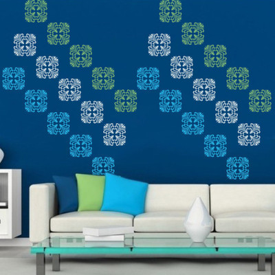 

Arhat Stencils ASR-E58 GLOSSY PVC (Wall Décor & Art) Stencil(Pack of 1, DESIGNER MOTIFF)