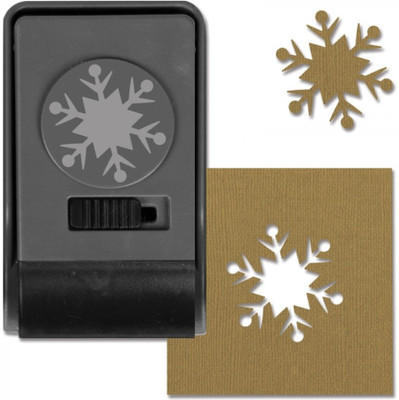 

SIZZIX Paper Punch - Snowflake #2, Large 661004 Decorative Stencil(Pack of 1, Snowflake)